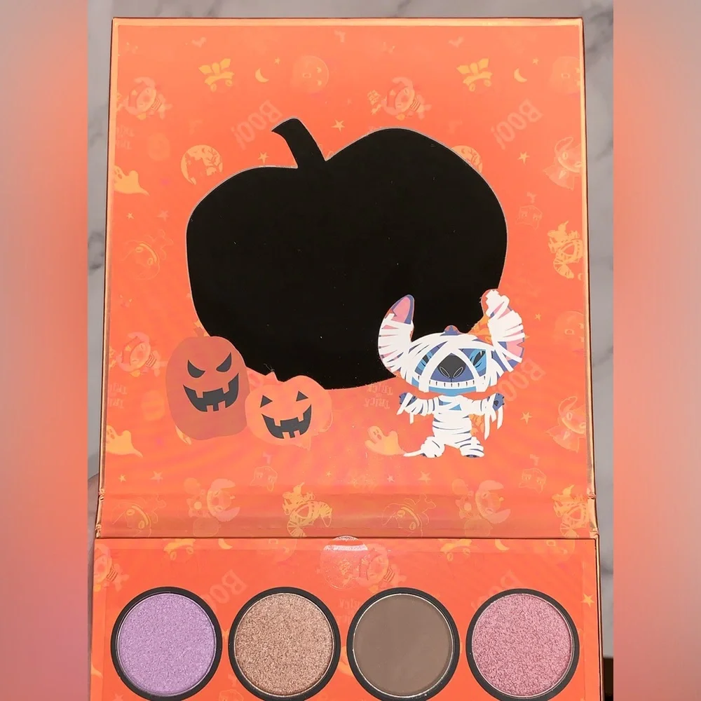 Disney Stitch 12 Color Eyeshadow Palette Halloween Themed- NWT